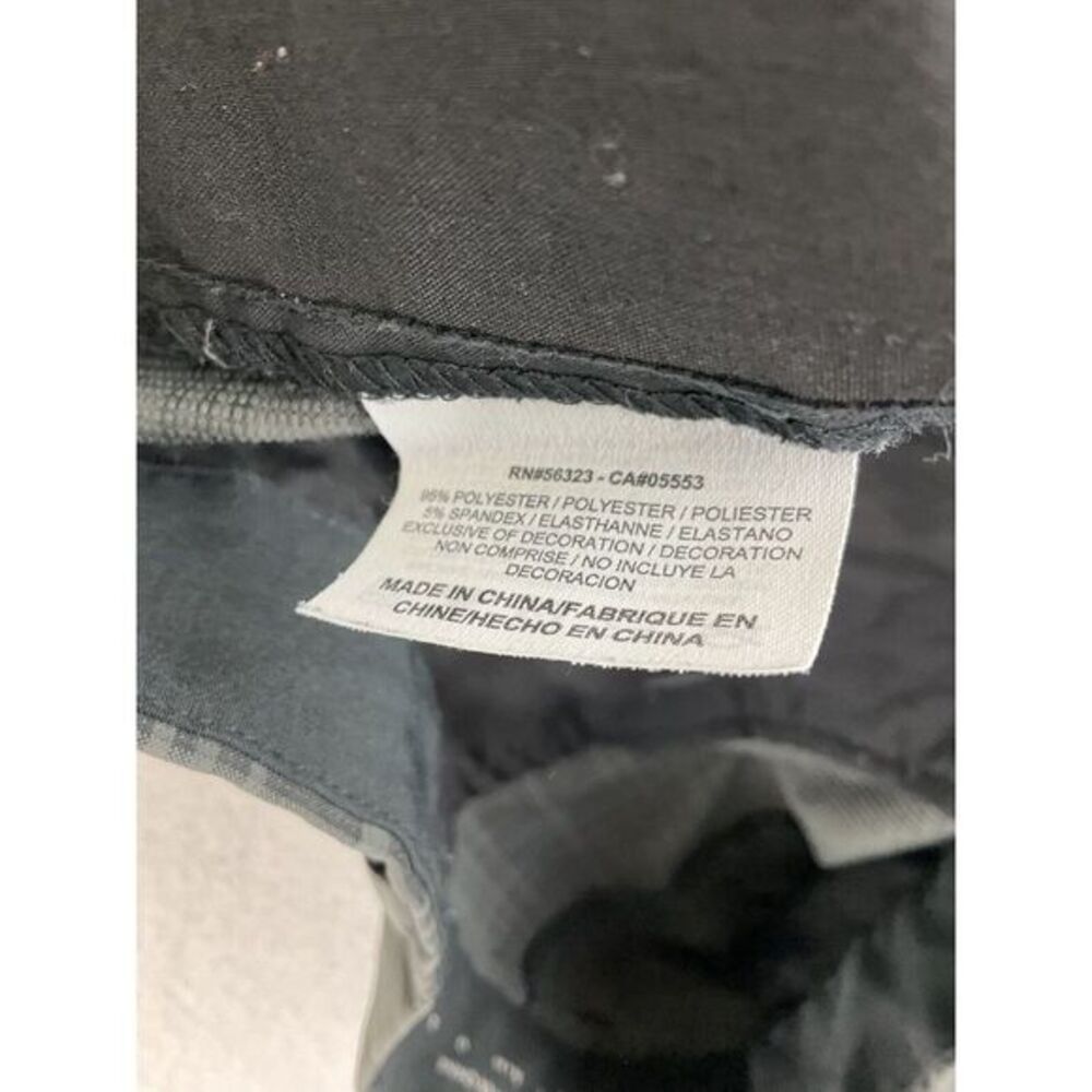 Nike Men's Black and Gray Plaid Chinos - Picture 7 of 10